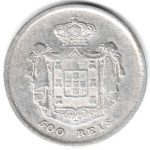 7004 - Portugal 500 Reis	1859 - Km.498 - MBC