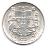 7024 - Portugal 2 1/2 Escudos 1932 - Km.580 - FC