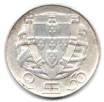 7031 - Portugal 2 1/2 Escudos 1948 - Km.580 - FC