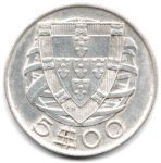 7036 - Portugal 5 Escudos 1942 - Km.581 - FC