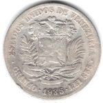 7297 - Venezuela 2 Bolivares 1935 - Y.23 - MBC