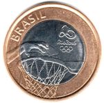 4212 - 1 Real 2015 - Basquete - V.611 (17a.) - FC