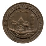 9089 - Visita do Papa João Paulo II ao Brasil- Aparecida - Bronze - 1980A13B - S