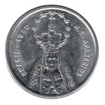 9094 - Joannes Paulus II Pont. Max - Brasil N.S. Aparecida - Aço Inox - 1980A27AI - FC