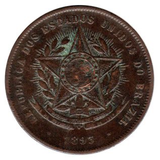 3424 - 20 Réis 1893 - B.799 - S