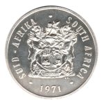 7136 - África do Sul 1 Rand  1978 - Km.88 - S