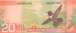 4752 - Costa Rica - 	20000 Colones - P.278.a - FE