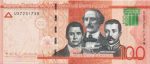 4821 - Republica Dominicana - 100 Pesos Dominicanos (2019) - P.190.e - FE