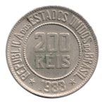 3660 - 200 Réis 1933 - V.105 - S/FC
