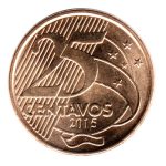 4132 - 25 Centavos 2015 - V.535 (17a.) - FC