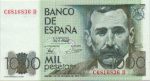 5833 - Espanha - 1000 Pesetas - P.158 - FE