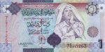 5320 - Libia (Muammar Qaddafi) - 1 Dinar - P.71 - FE