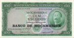 5453 - Moçambique - 100 Escudos - P.117.a - FE