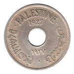 7589 - Palestina 10 Mils 1927 Cuproníquel - Km.4 - MBC/S