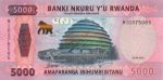 5928 - Rwanda (2024) - 5000 Francos - P.W45 - FE