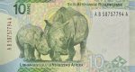 5815 - Africa do Sul (Rinoceronte - 2023) - 10 Rand - P.W148 - FE