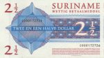 5885 - Suriname - 2 1/2 Dolares - P.156 - FE