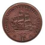 7871 - África do Sul 1 Penny 1942 Bronze - Km.25 - S