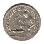 7916 - Espanha - Santander, Palencia & Burgos - 50 Centimos 1937 Cuproníquel - Km.1.1 - S