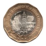 7542 - México	20 Pesos	2019 Bimetálica - 500 anos da Cidade de Veracruz - Km.991 - FC
