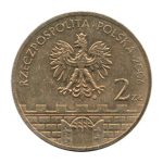 7609 - Polônia	2 Zlote 2006 Latão - Igreja Bochnia - Y.543 - FC