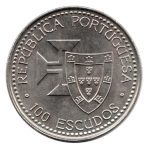 7773 - Portugal 100 Escudos 1989 Cu.Ni. - Porto Santo - Km.647 - FC