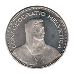 7945 - Suiça 5 Francos 2016B Cuproníquel - Km.40a.4 - PROOF