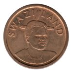 7921 - Swazilândia 1 Lilangeni 2011 Latão - KM.60 - FC