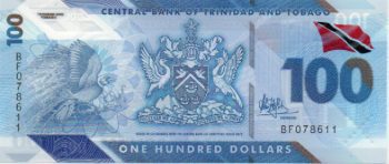 6228 - Trinidad e Tobago (2019 - polímero) - 100 Dolares - P.W65 - FE