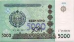 6372 - Uzbequistão - 5000 Sum - P.83 - FE
