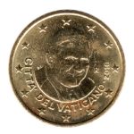 8037 - Vaticano 50 Cents 2010R - Km.387 - FC