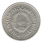 8042 - Yugoslávia 100 Dinara	1987 Cu.Zi.Ni. - KM.114 - FC