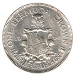 6614 - Bermuda 1 Crown 1964 Km.14 - FC
