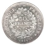 6704 - França 50 Francos 1974 - Km.941.1 - FC