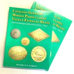 9848 - Catálogo Geral de Moedas Particulares, Vales e Fichas do Brasil - Alexandre O. F. de Barros - Volumes I e II