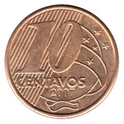 4100 - 10 Centavos 2007 - V.500 (17a.) - S/FC
