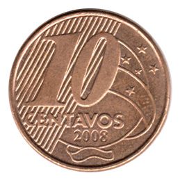 4102 - 10 Centavos 2008 - V.501 - FC