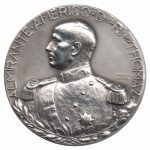 9058 - Visita do Presidente da República Portuguesa ao Brasil * Almirante Américo Thomaz - Prata - 1972A49P - S/FC