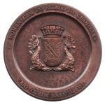 9069 - Homenagem do Estado da Guanabara - Rio Cidade Maravilhosa * Gov.Chagas Freitas - Bronze - 1975A22B - S/FC