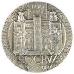 9144 - 100 Anos da Fundação do Instituto Oswaldo Cruz - FIOCRUZ (CMeB) - Prata (900) - 2000A14P - FC