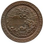 9181 - XIX Congresso Médico-Homeopatico Brasileiro * Samuel Hamneman (Leopoldo Campos) - Bronze - SDAC63B - S/FC