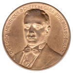 8922 - Centenário de nascimento de D.Pedro Henrique Chefe da Casa Imperial do Brasil (B. Ribeiro)	Bronze - 1953A08B - S