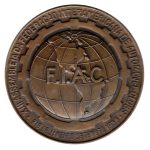 8925 - XIII Assembléia da Federação Internacional de Automovel Clubs * Automovel Club do Brasil - Bronze - 1953A27B - S