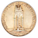 8944 - Inauguração do Altar-Mor da Catedral da Sé - SP * Dom Carmelo de Vasconcellos  - Prata Dourada - 1954A62PD - S