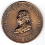 8975 - Sesquicentenário do Real Arquivo Militar * D. João Principe Regente - Bronze - 1958A02B - S