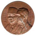 8989 - Visita do Pres. Sukarno da Indonésia ao Brasil (B. Ribeiro)	Bronze - 1959A13B - S