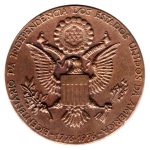 9071 - Bi Centenário da Independencia dos EE UU da America * George Washington - Bronze - 1976A17B - S