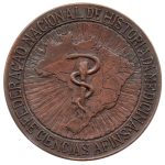 9187 - Hipocrates * Federação Nacional da História da Medicina - Bronze - SDAH05B - S