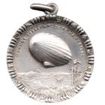 8848 - Comemorativa ao vôo do "Conde Zeppelin" - Amigos da Alemanha no Paraná - Prata - 1930A06P - S/FC