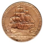 8869 - 2o.Cent.Brigadeiro J. da Silva Paes - Homenagem do Inst. Histórico e Geogr.R.G.Sul (L.Campos) - Bronze - 1937A05B - S